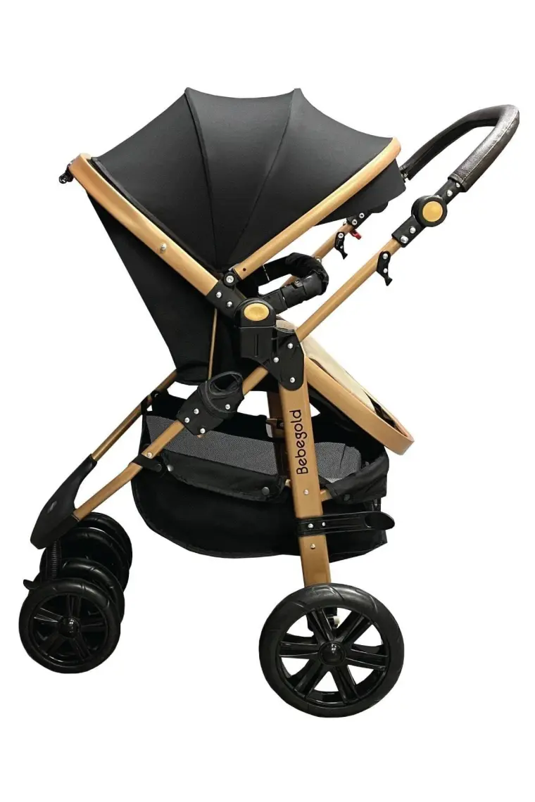Bebegold Classic Black Travel Sistem Bebek Arabası