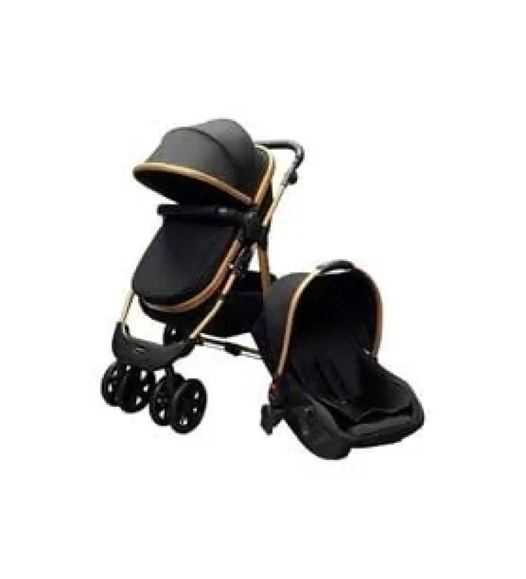 Bebegold Classic Black Travel Sistem Bebek Arabası