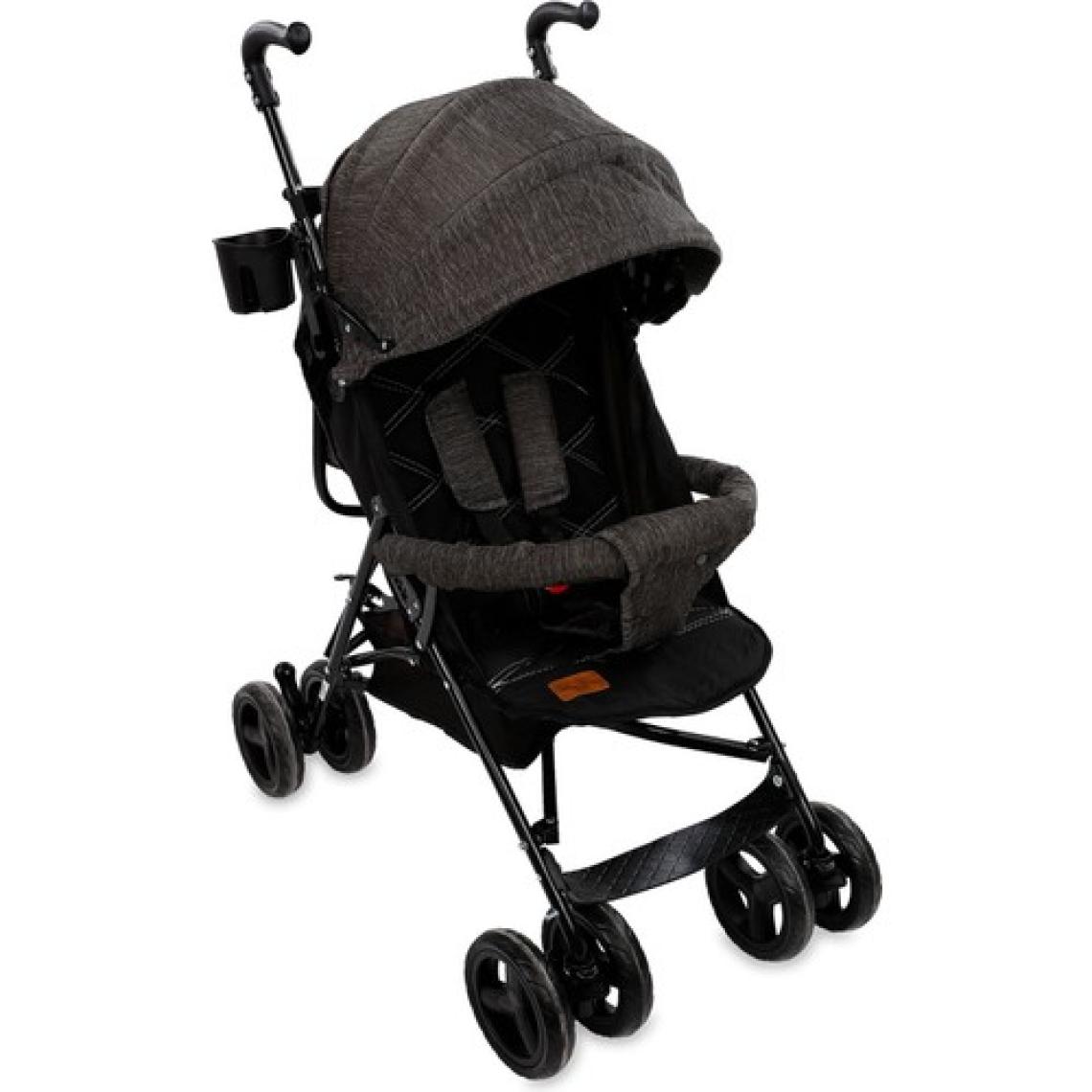 Baby2Go Verona Baston Bebek Arabası Koyu Gri
