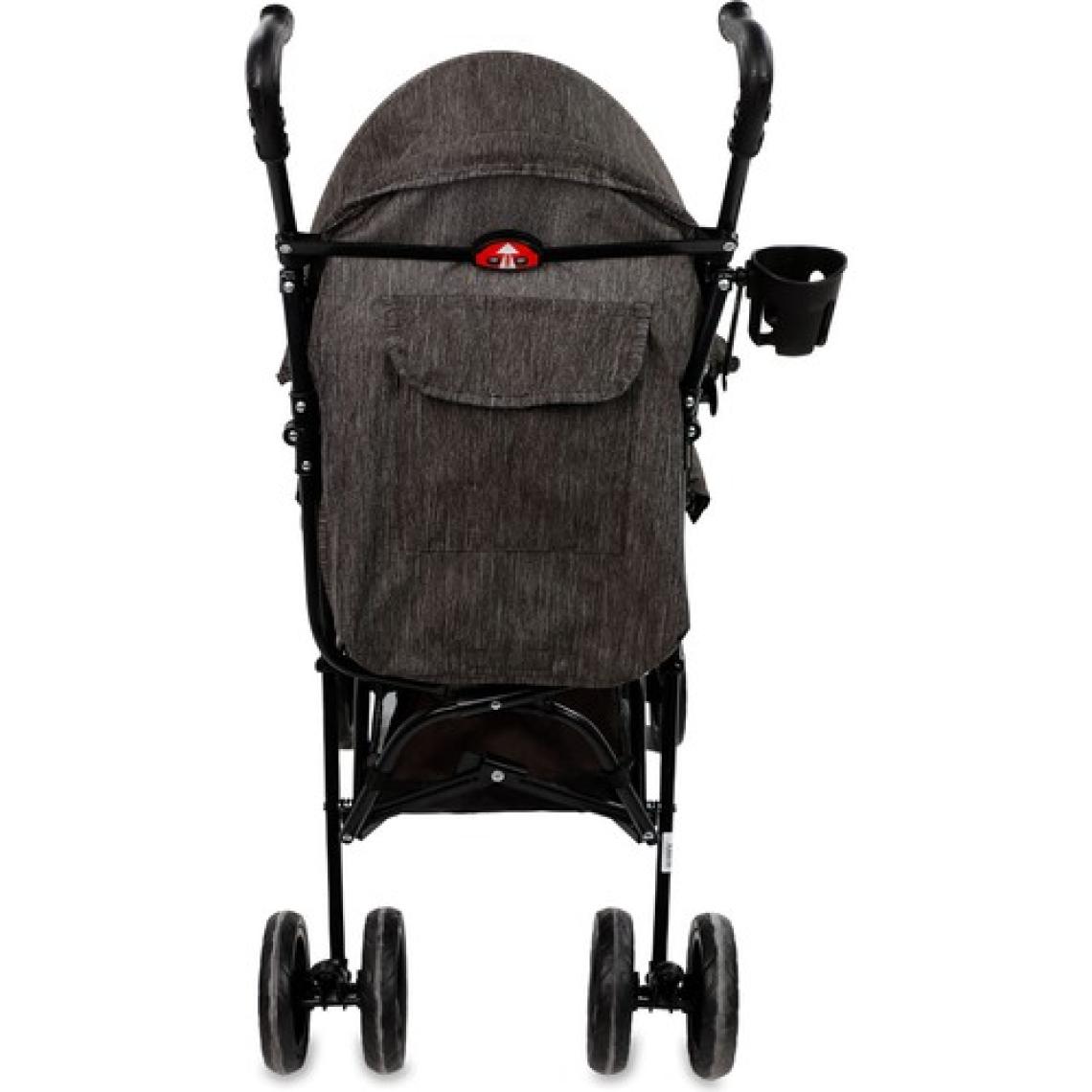 Baby2Go Verona Baston Bebek Arabası Koyu Gri