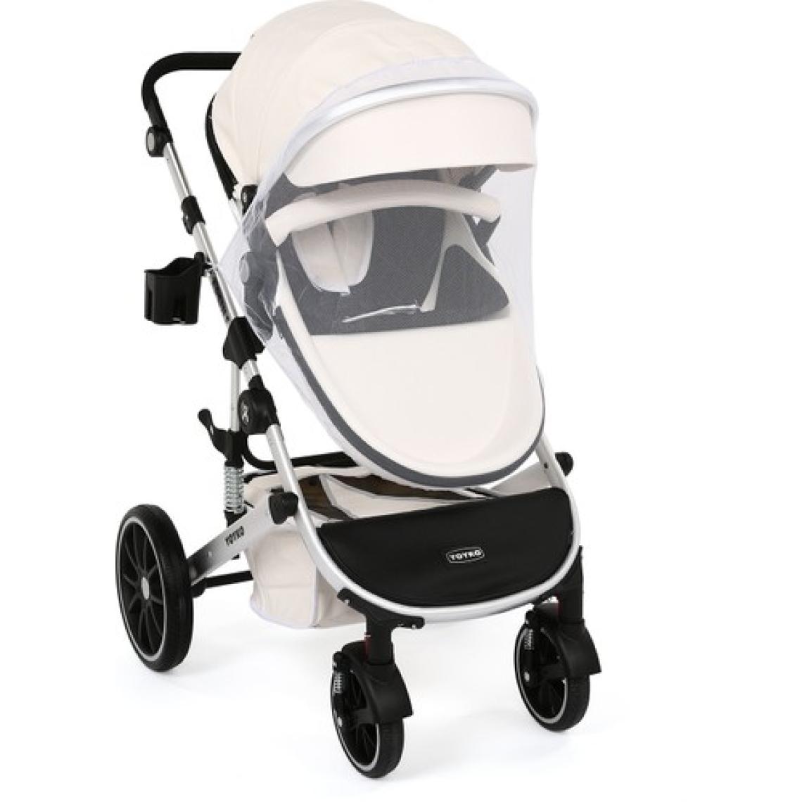 Yoyko Capsule Egg Travel Sistem Bebek Arabası Beyaz Silver