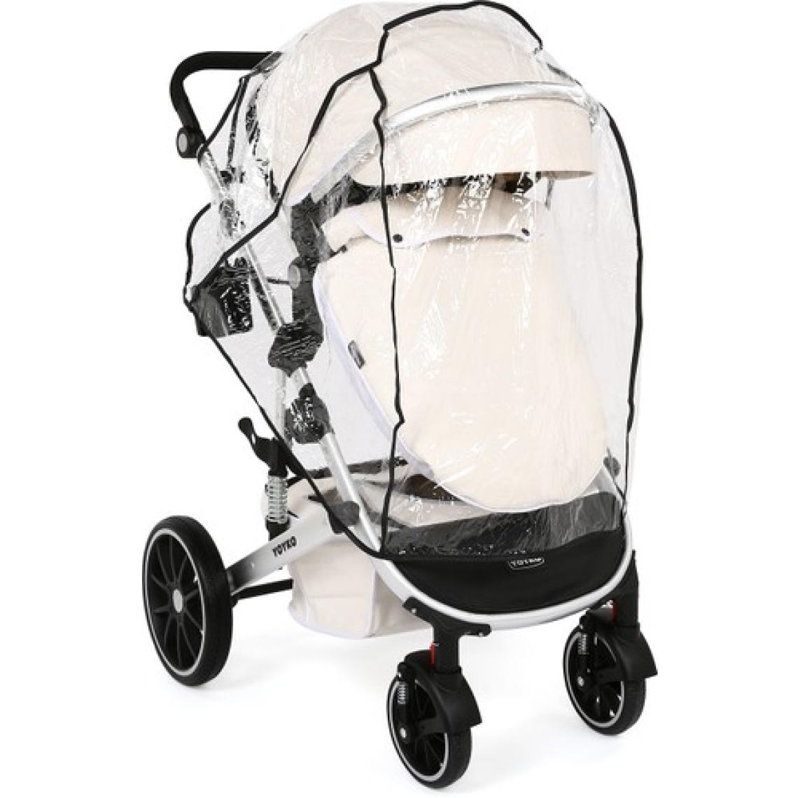 Yoyko Capsule Egg Travel Sistem Bebek Arabası Beyaz Silver