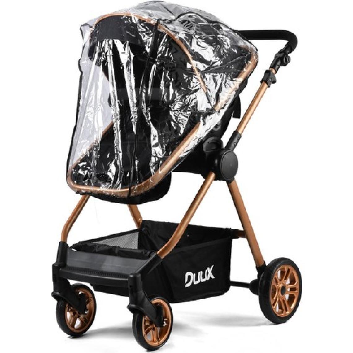 Duux Apex Travel Sistem Bebek Arabası Gold Siyah