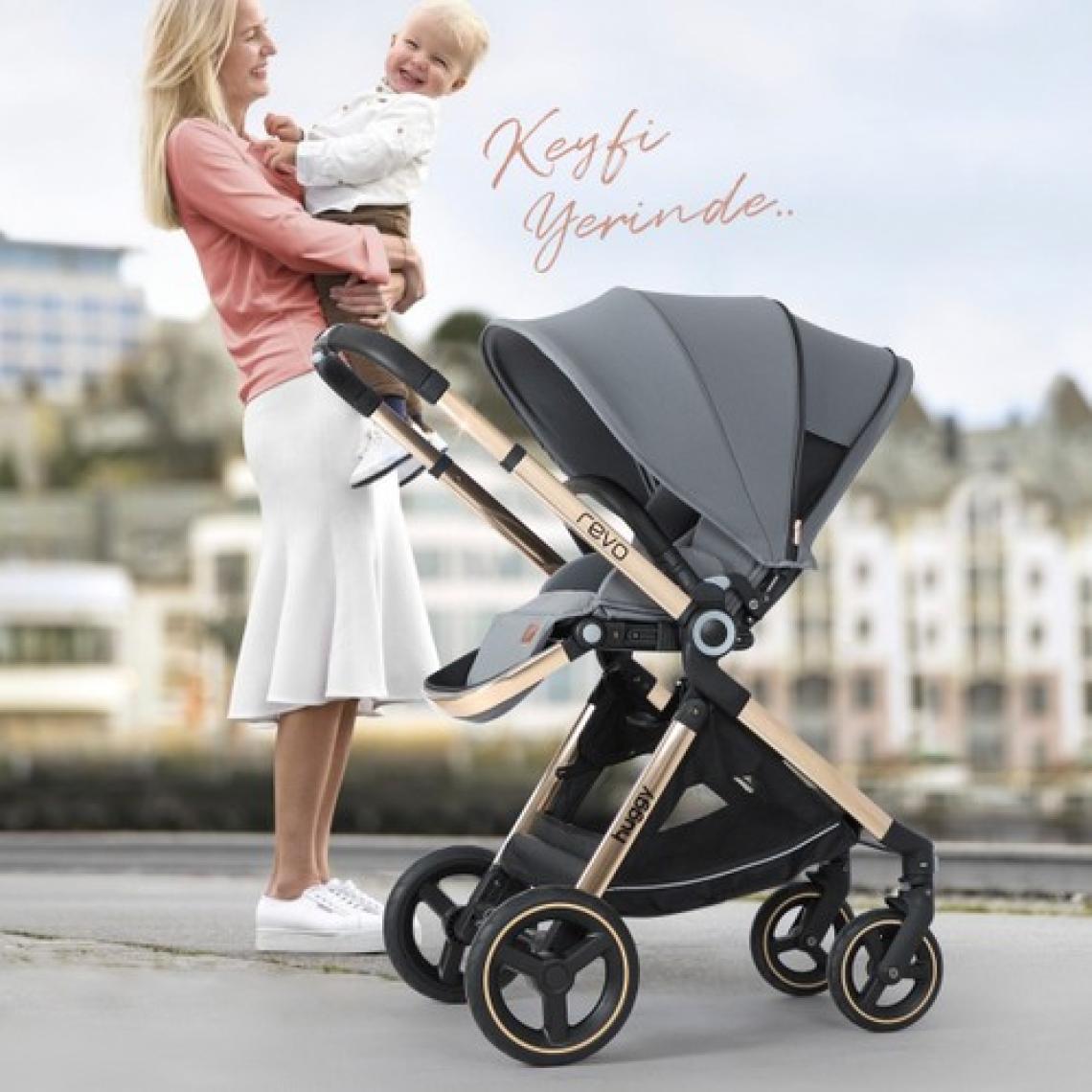 Huggy Revo 5 In 1 Travel Sistem Bebek Arabası