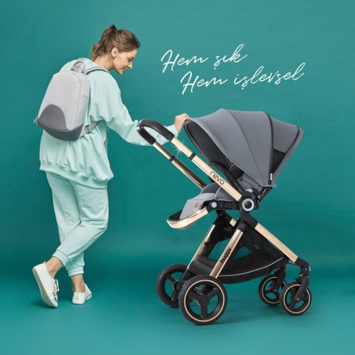 Huggy Revo 5 In 1 Travel Sistem Bebek Arabası