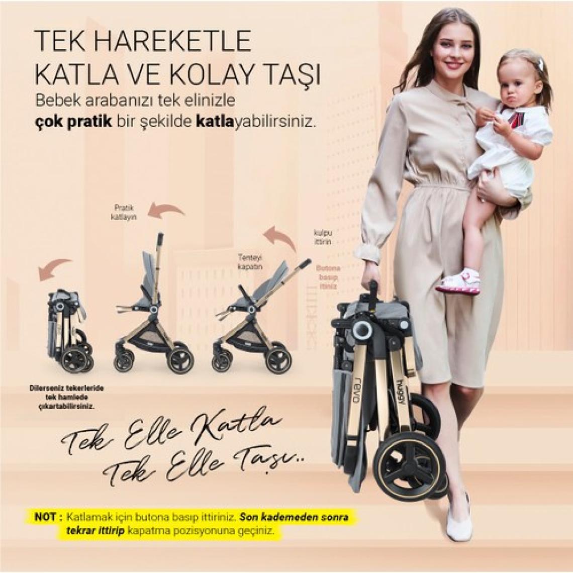 Huggy Revo 5 In 1 Travel Sistem Bebek Arabası