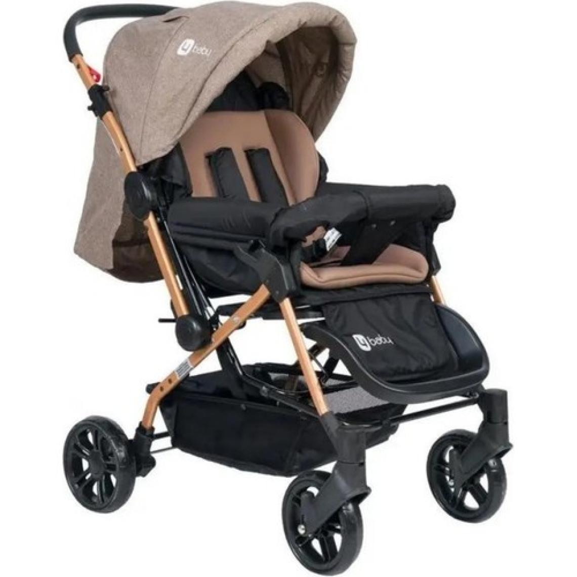 4 Baby Olympus Bebek Arabası Gold/kahve