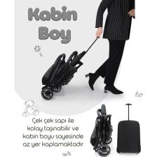 Prego Lotus Tek Elle Katlanabilir Kabin Boy Bebek Arabası