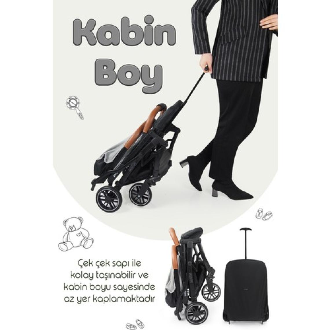 Prego Lotus Katlanabilir Kabin Boy Travel Bebek Arabası