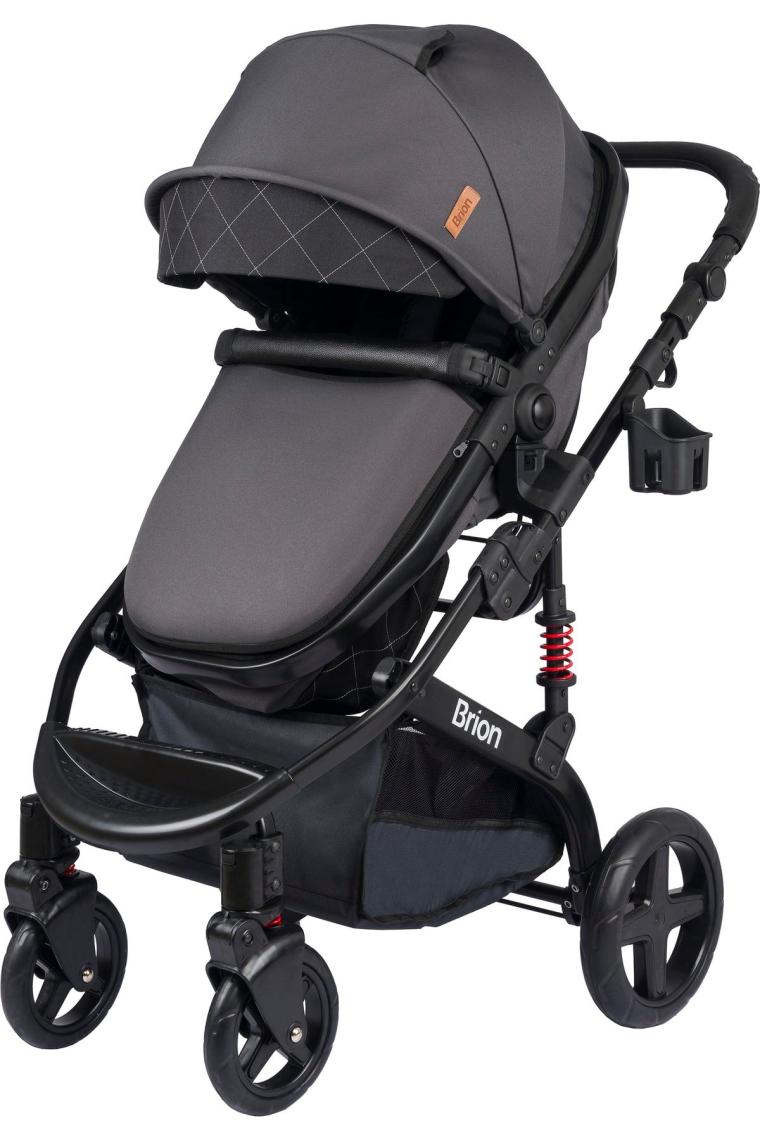 Brion Mila 4 In 1 Çift Yönlü Travel Sistem Bebek Arabası Siyah Füme