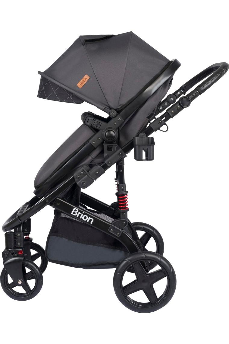 Brion Mila 4 In 1 Çift Yönlü Travel Sistem Bebek Arabası Siyah Füme