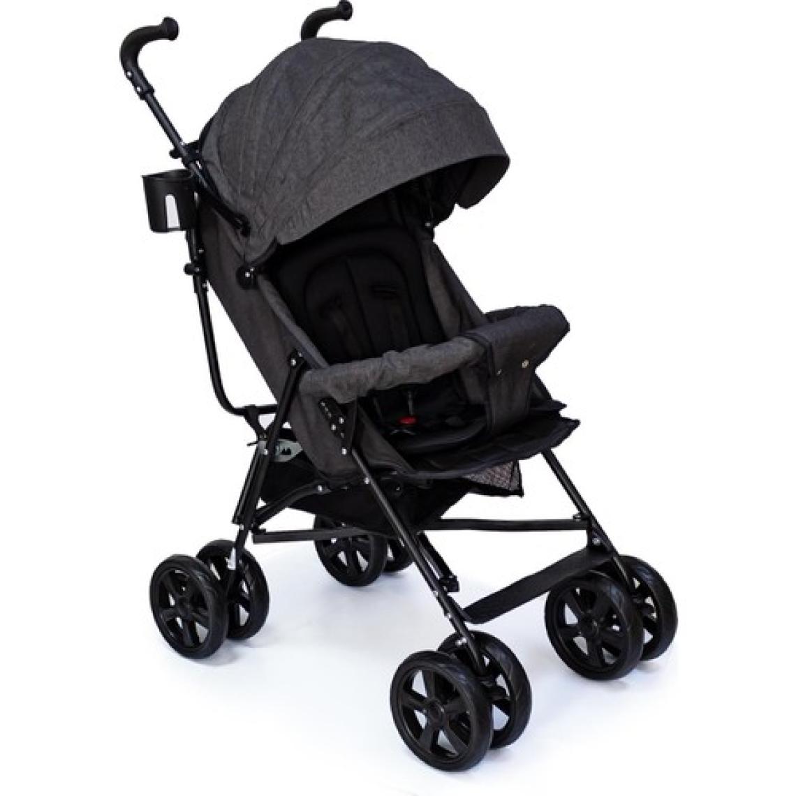 Duux Siena Hafif Doğumdan 3 Yaşına Kadar Kullanılabilen Baston Bebek Arabası Siyah