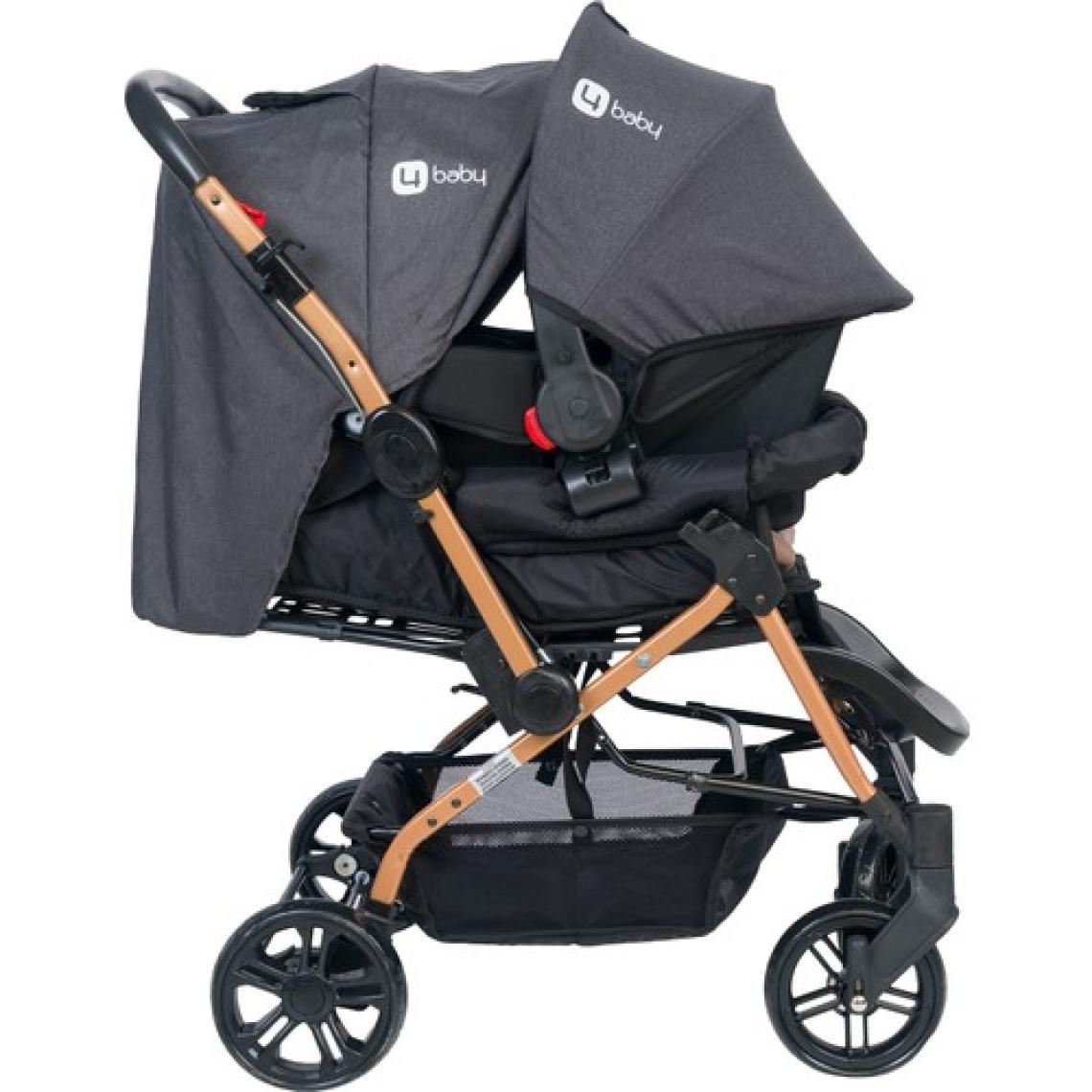 4 Baby Olympus Gold Travel Sistem Bebek Arabası Antrasit