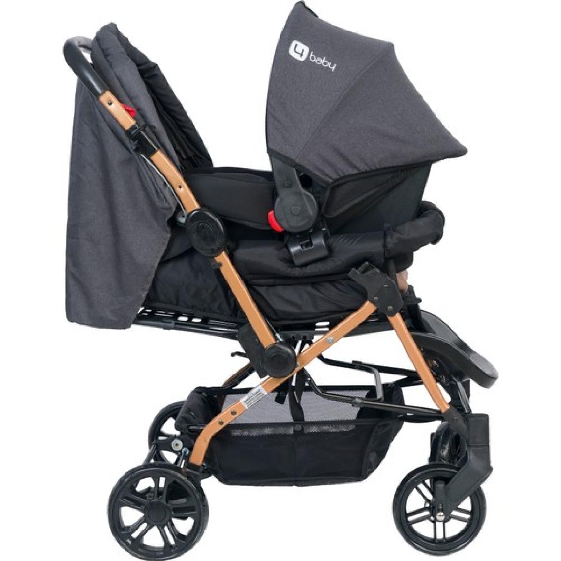 4 Baby Olympus Gold Travel Sistem Bebek Arabası Antrasit