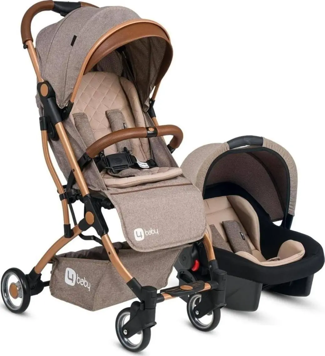 4 Baby AB460 Active Gold Travel Sistem Bebek Arabası