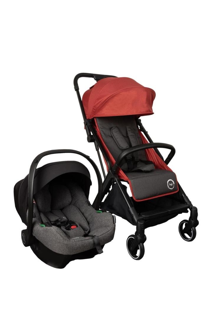 Bagi Gravity  New Kabin Autofold Bebek Arabası Red