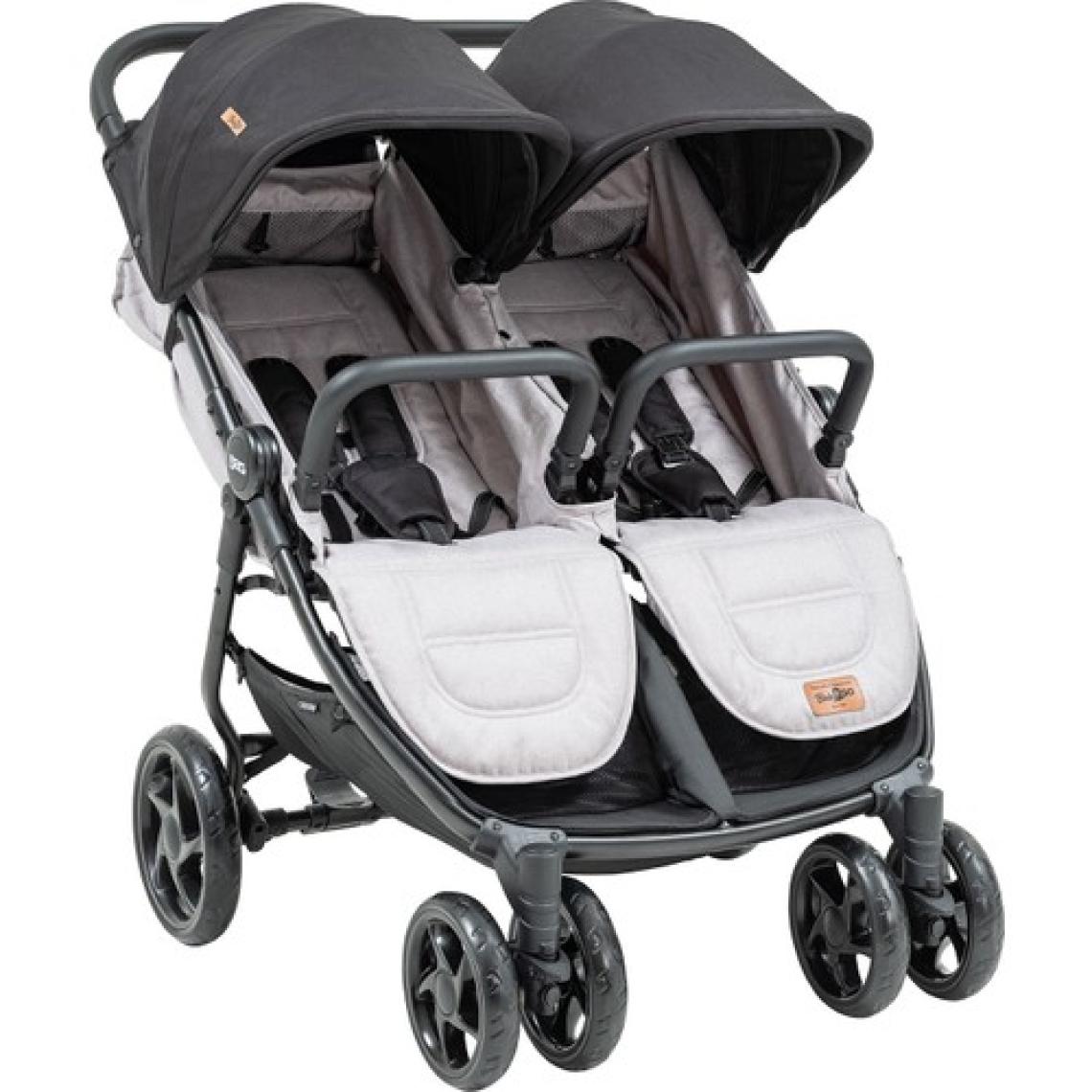 Baby2Go California İkiz Bebek Arabası Siyah