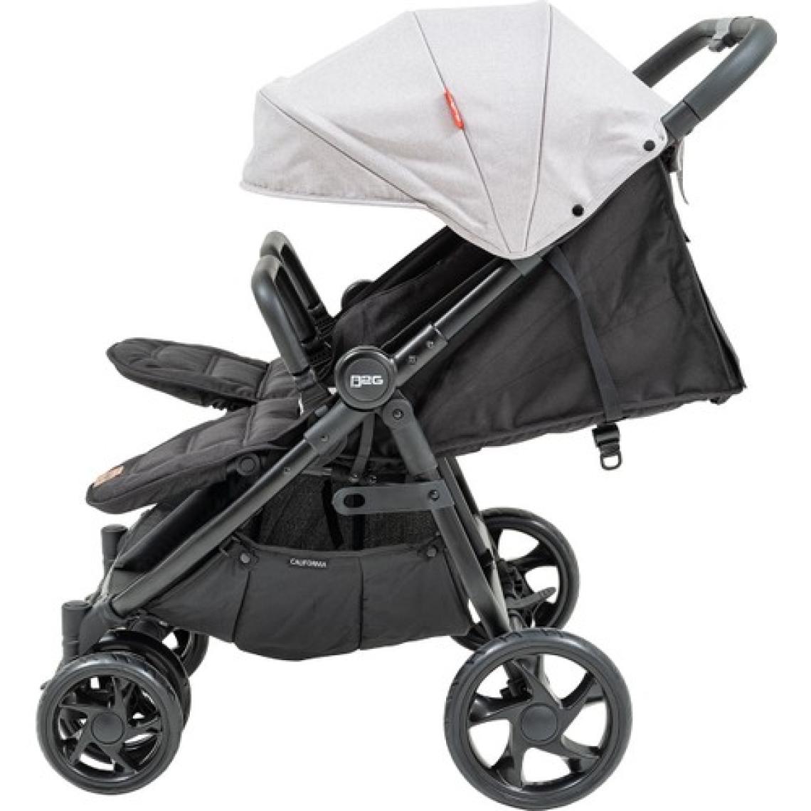 Baby2Go California İkiz Bebek Arabası Siyah