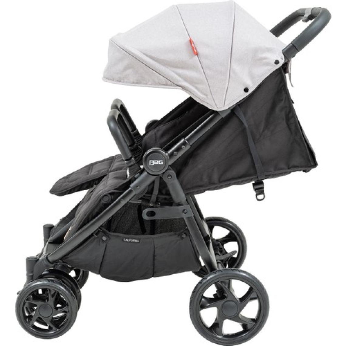 Baby2Go California İkiz Bebek Arabası Siyah
