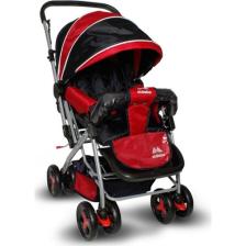 Aldeba 8028 Çift Yönlü Bebek Arabası Kırmızı