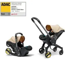 Doona İ Bebek Arabasına Dönüşen Tekerlekli Gr 0 İSize Ana Kucağı Oto Koltuğu - Sahara Sand