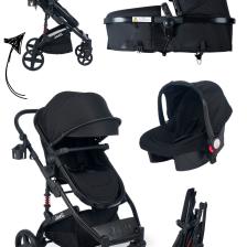 Joell JL1712 Joell Travel Sistem Bebek Arabası Kahve