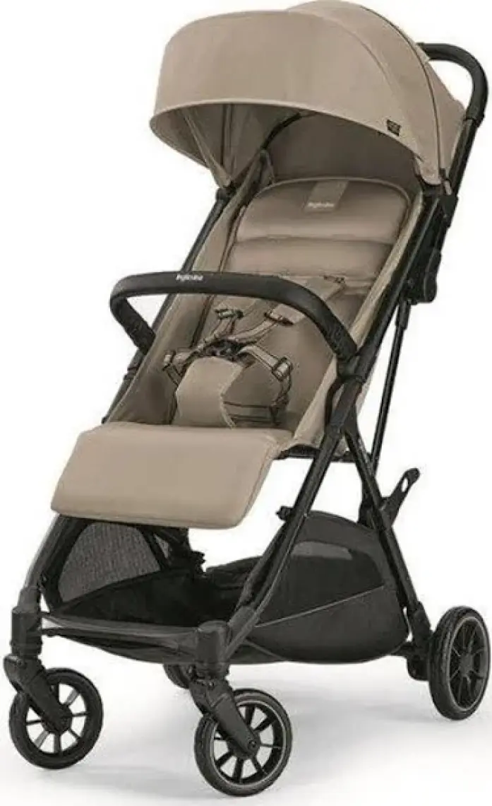 Inglesina Now Kendiliğinden Katlanan Tek Hamlede Açılan Kabin Boy Bebek Arabası - Shot Beige