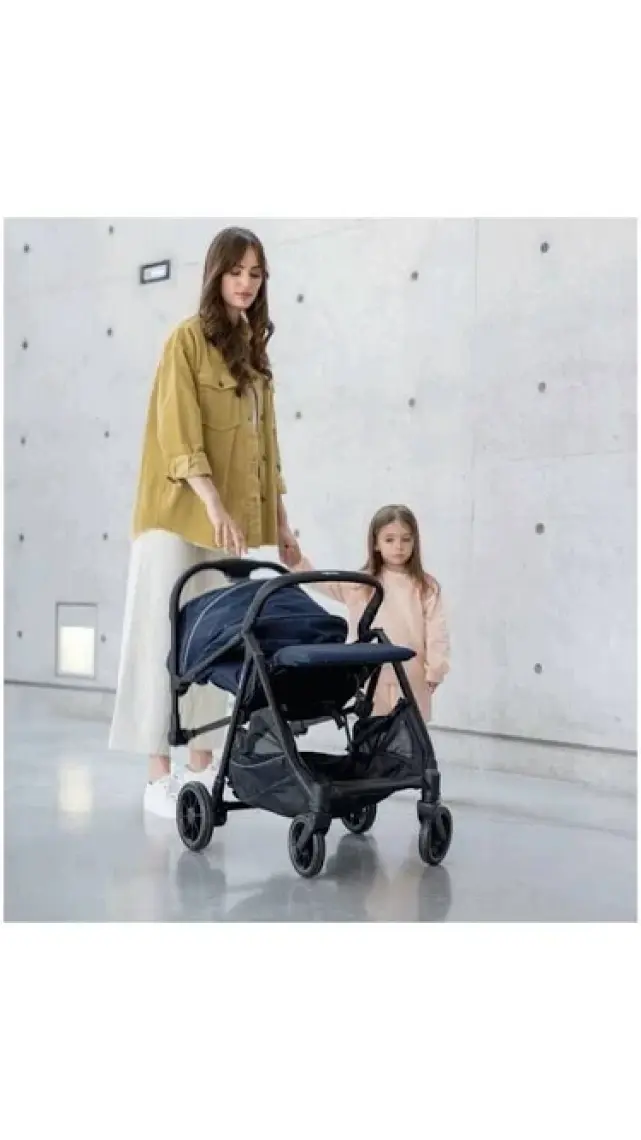 Inglesina Now Kendiliğinden Katlanan Tek Hamlede Açılan Kabin Boy Bebek Arabası - Shot Beige