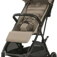 Inglesina Now Kendiliğinden Katlanan Tek Hamlede Açılan Kabin Boy Bebek Arabası - Shot Beige