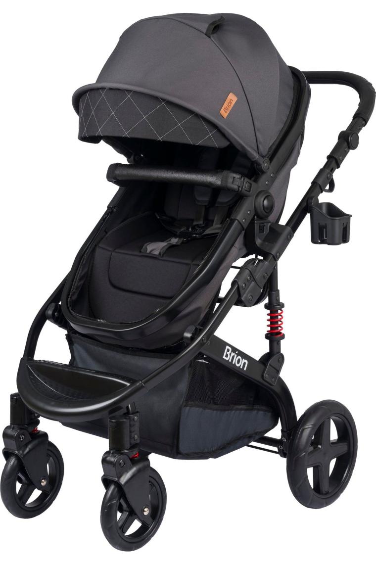 Brion Mila 4 In 1 Çift Yönlü Travel Sistem Bebek Arabası Siyah Füme
