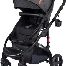 Brion Mila 4 In 1 Çift Yönlü Travel Sistem Bebek Arabası Siyah Füme