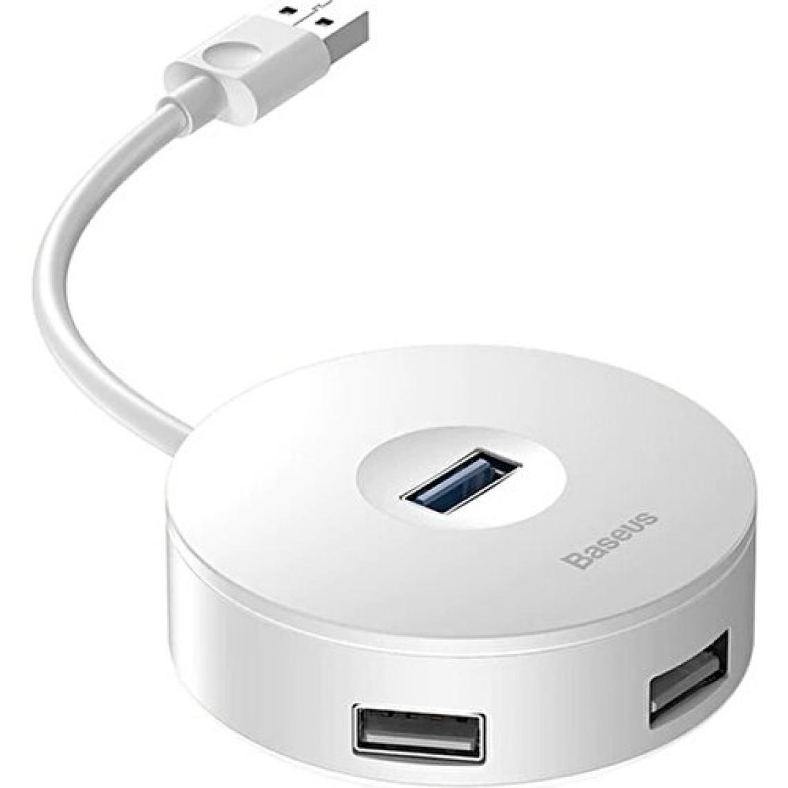 Baseus Round Box Serisi 1 USB 3.0 3 USB 2.0 Çıkışlı Yüksek Hızlı Hub Adaptör CAHUB-F02