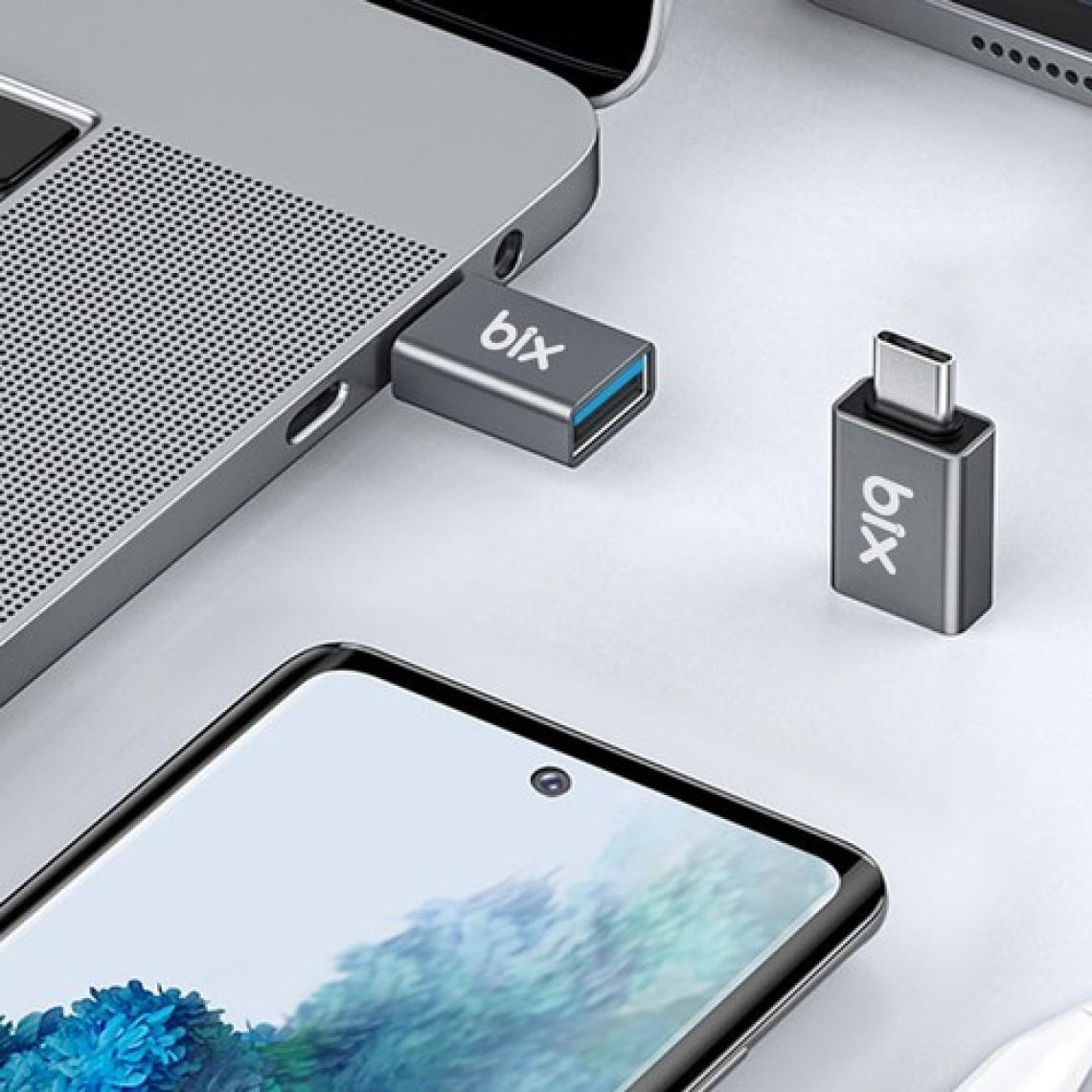 Bix ADP-01 Type-C to USB-A 3.0 Çevirici Dönüştürücü Adaptör