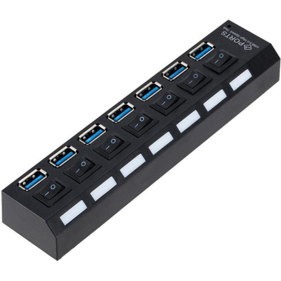 Streak 7 Port Very Speed Hızlı USB 3.0 Çoğaltıcı Çoklayıcı Hub Switch