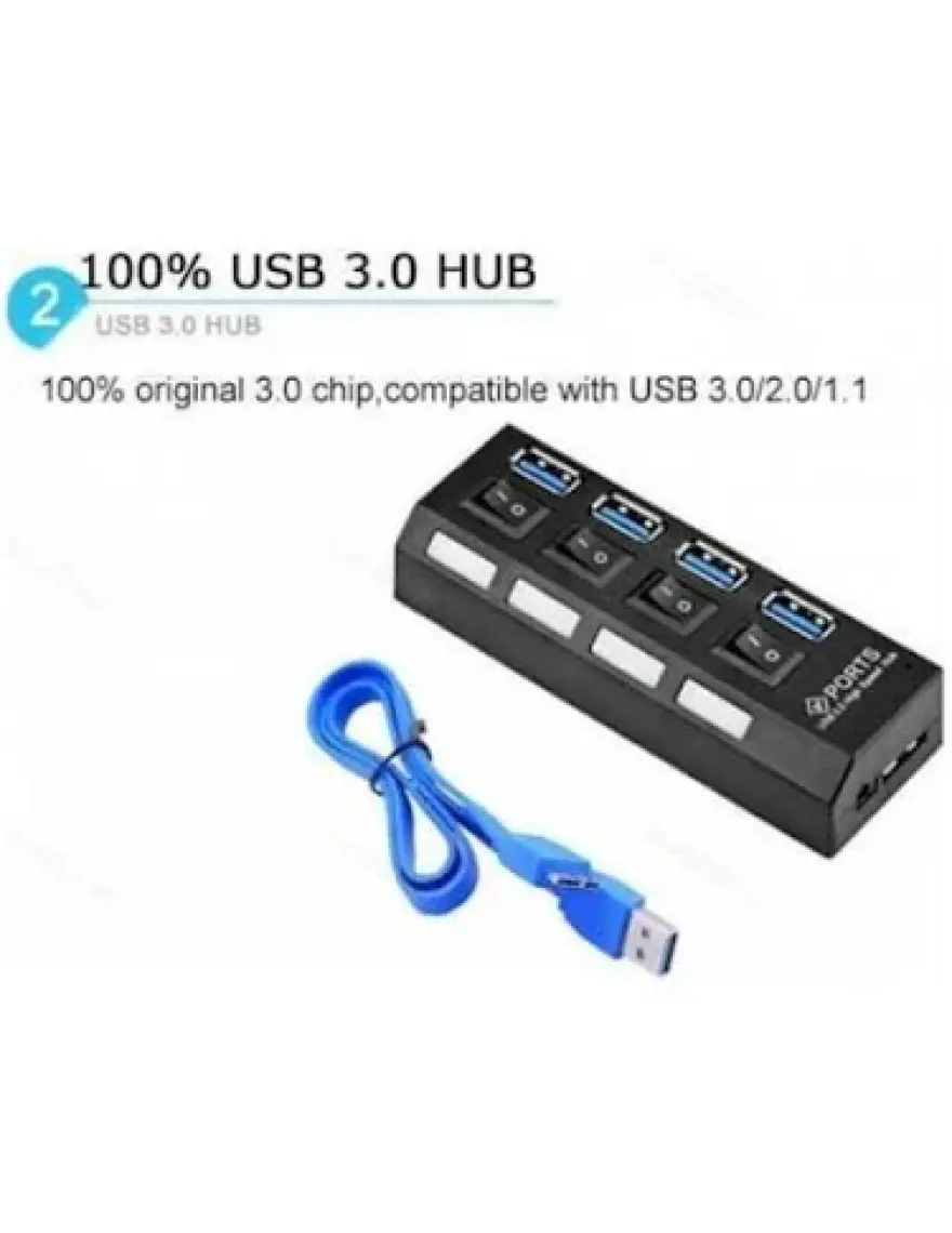 Alfais 4579 4 Port USB 3.0 Hub Çoklayıcı