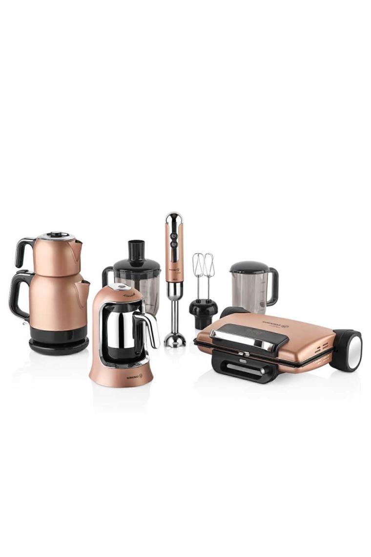 A1817 Rosegold 14 Parça Elektronik Set