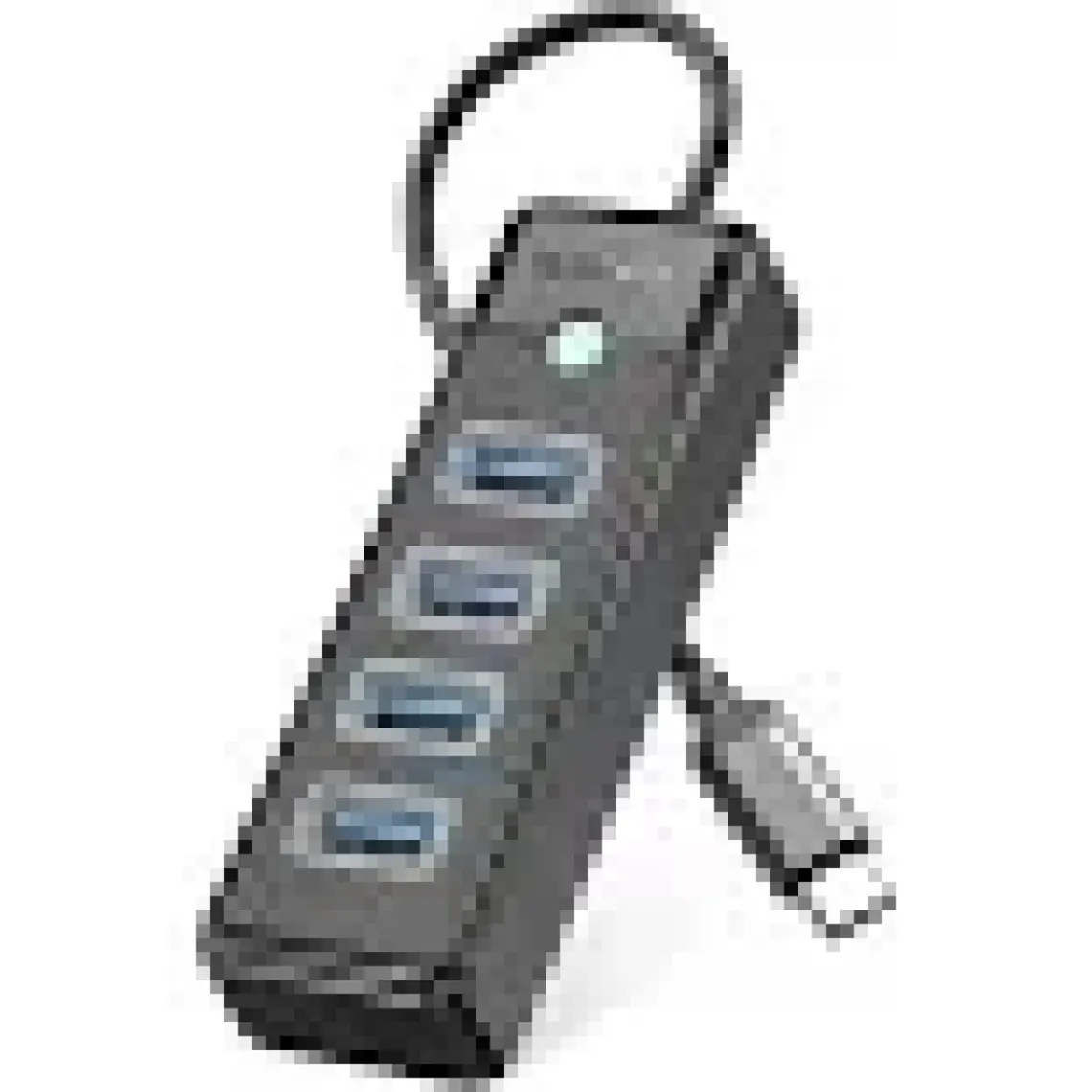 Orico Type-C To 4 Portlu Usb3.0 5gbps Çoklu USB Bağlantı Noktası Çoklayıcı Hub, 15CM, Siyah, PW4U-C3-015-BK