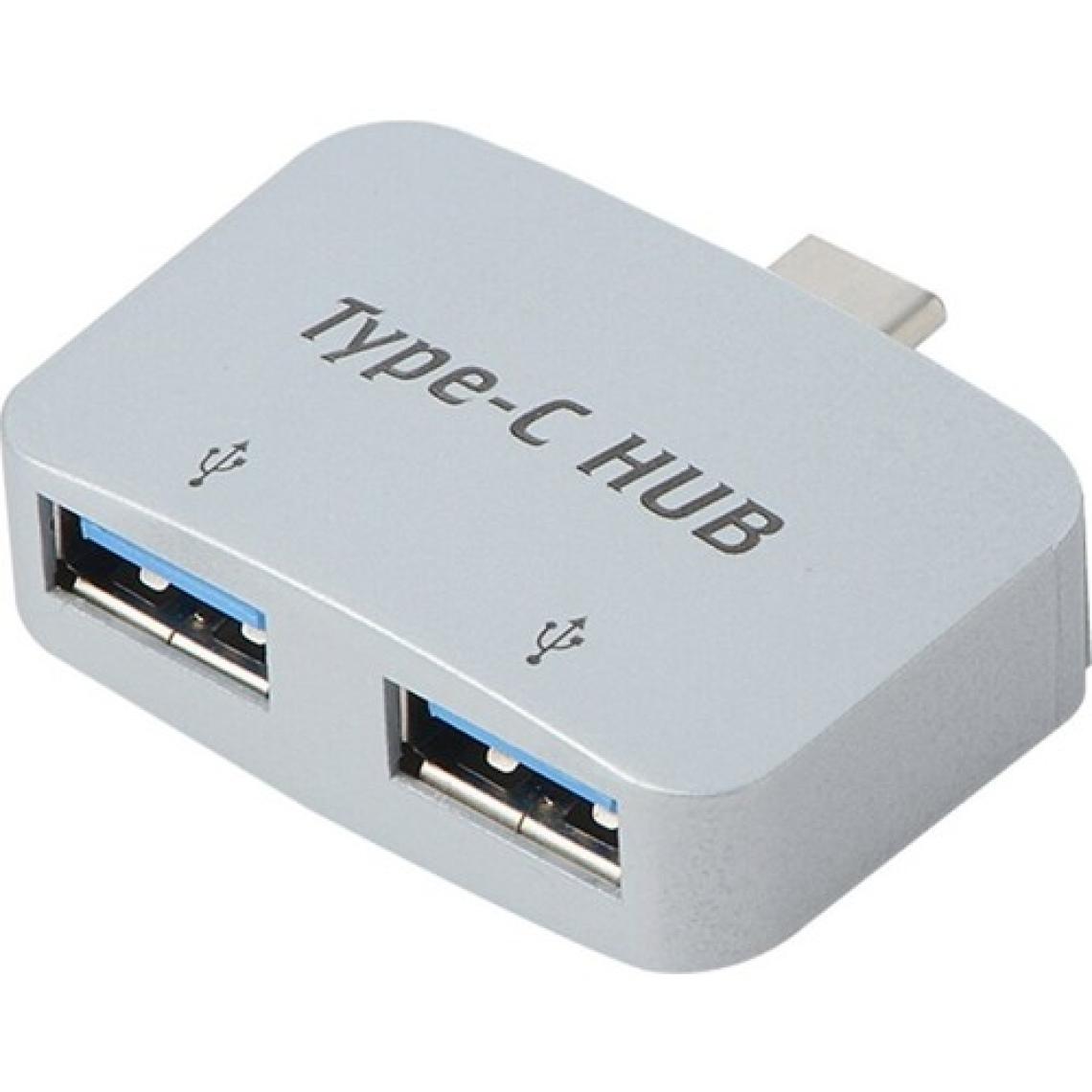 Alfais 4493 Type-C To USB 3.0 2 Port Hub 3.1 Dönüştürücü