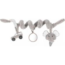 Gezenbebe Spiry Puset & Karyola Oyuncağı Elephant