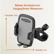 Gezenbebe Bebek Arabası Telefon Tutucu