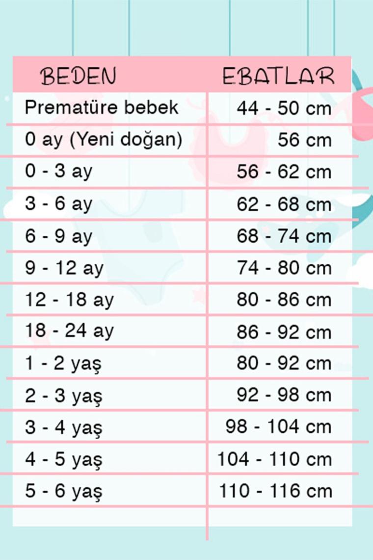 Bebek Sarı Arılı 3'lü Zıbın Takımı