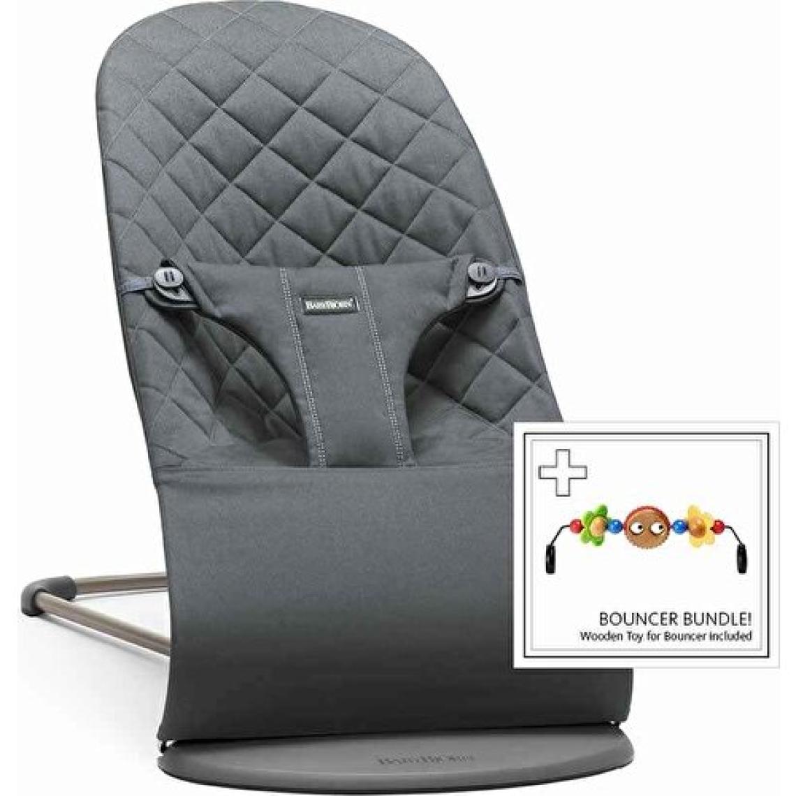 BabyBjörn Balance Bliss Cotton Oyuncaklı Ana Kucağı Anthracite