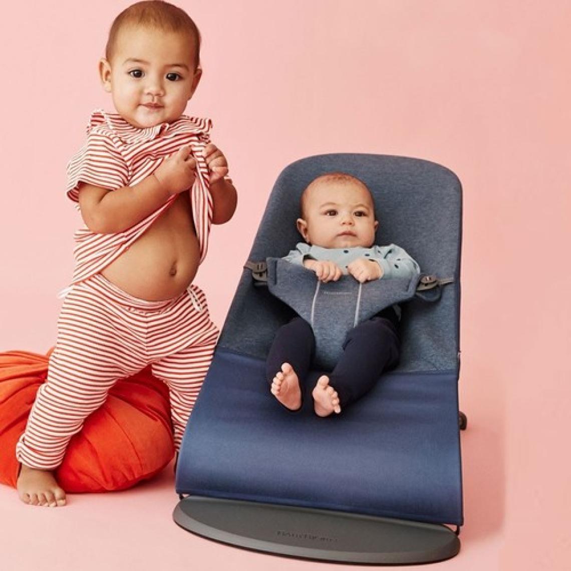 BabyBjörn Balance Bliss Cotton 3D Dove Blue Ana Kucağı