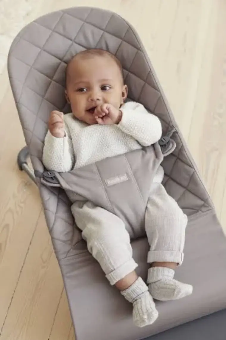 BabyBjörn Balance Bliss Ana Kucağı Cotton Oyuncaklı /Sand Grey