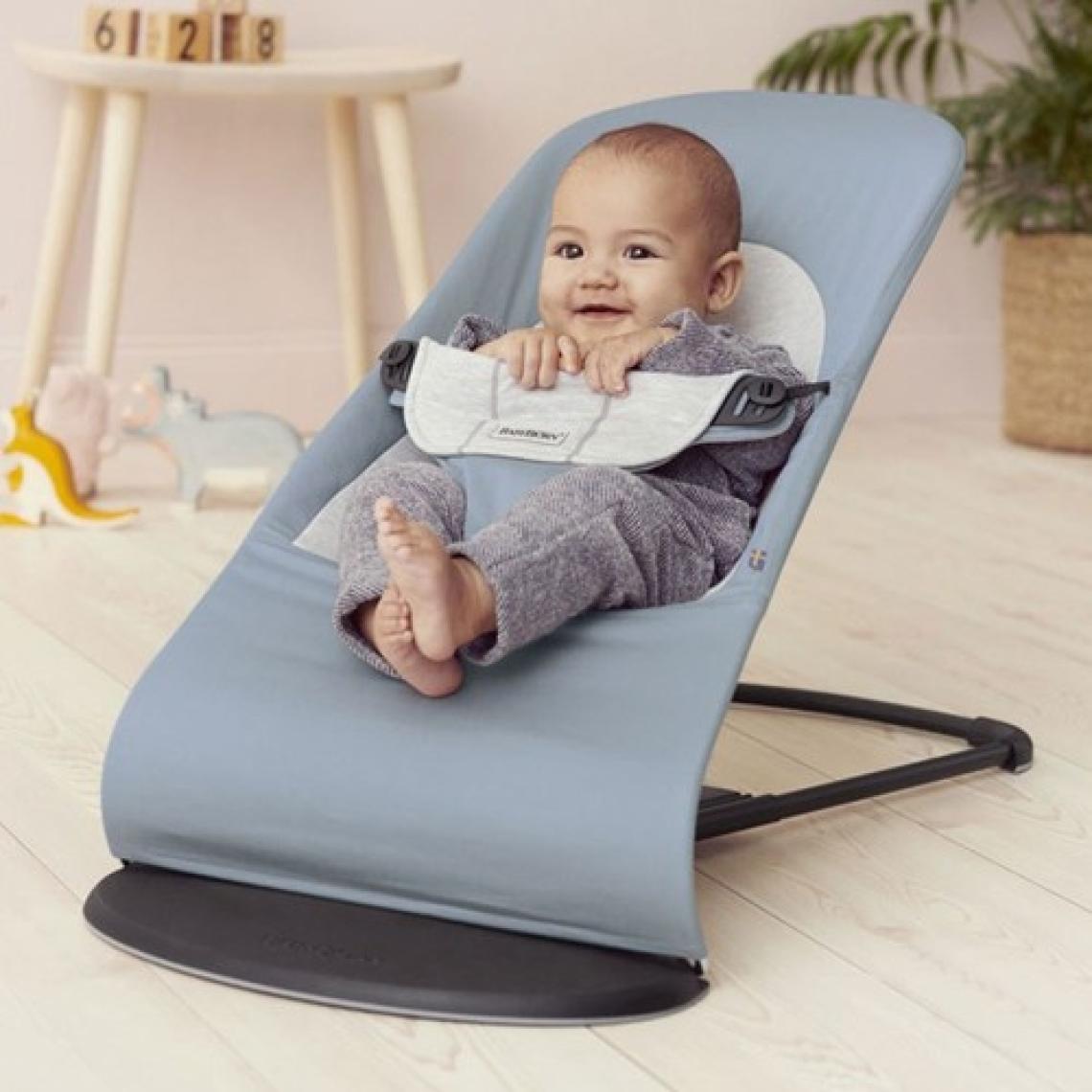 Babybjörn Balance Soft Ana Kucağı Cotton Jersey / Blue Grey