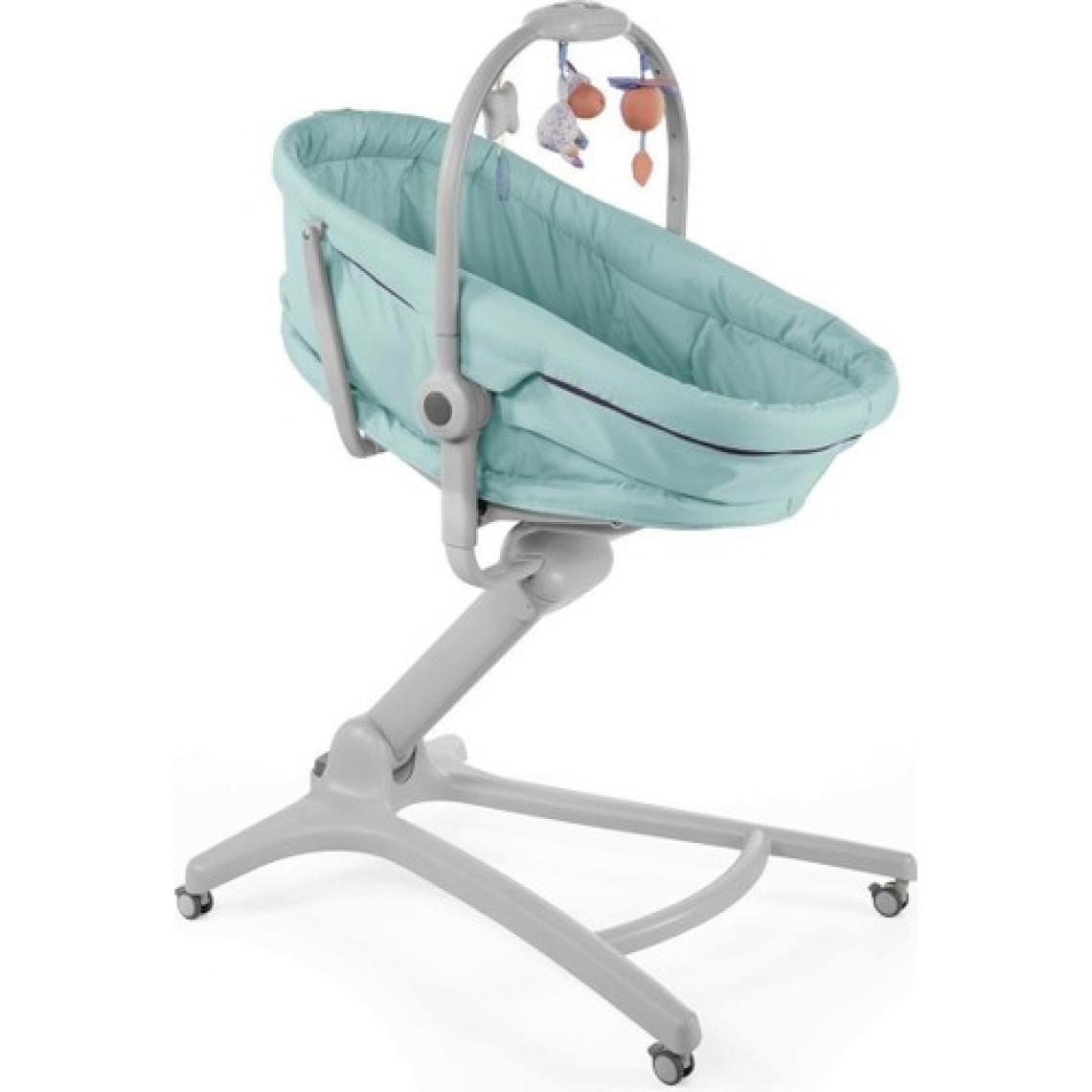 Chicco Baby Hug 4'ü 1 Arada Ana Kucağı ve Beşik – Aquarelle Renk, Yenidoğan ve 3 Yaşa Kadar Bebekler İçin