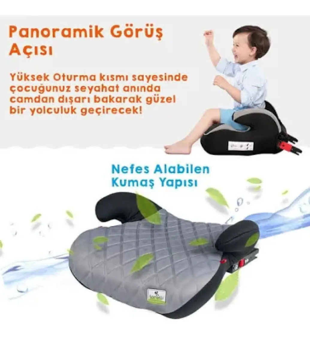 Lorelli Sirius Isofix 15-36 Kg Isofixli Oto Koltuğu Yükseltici