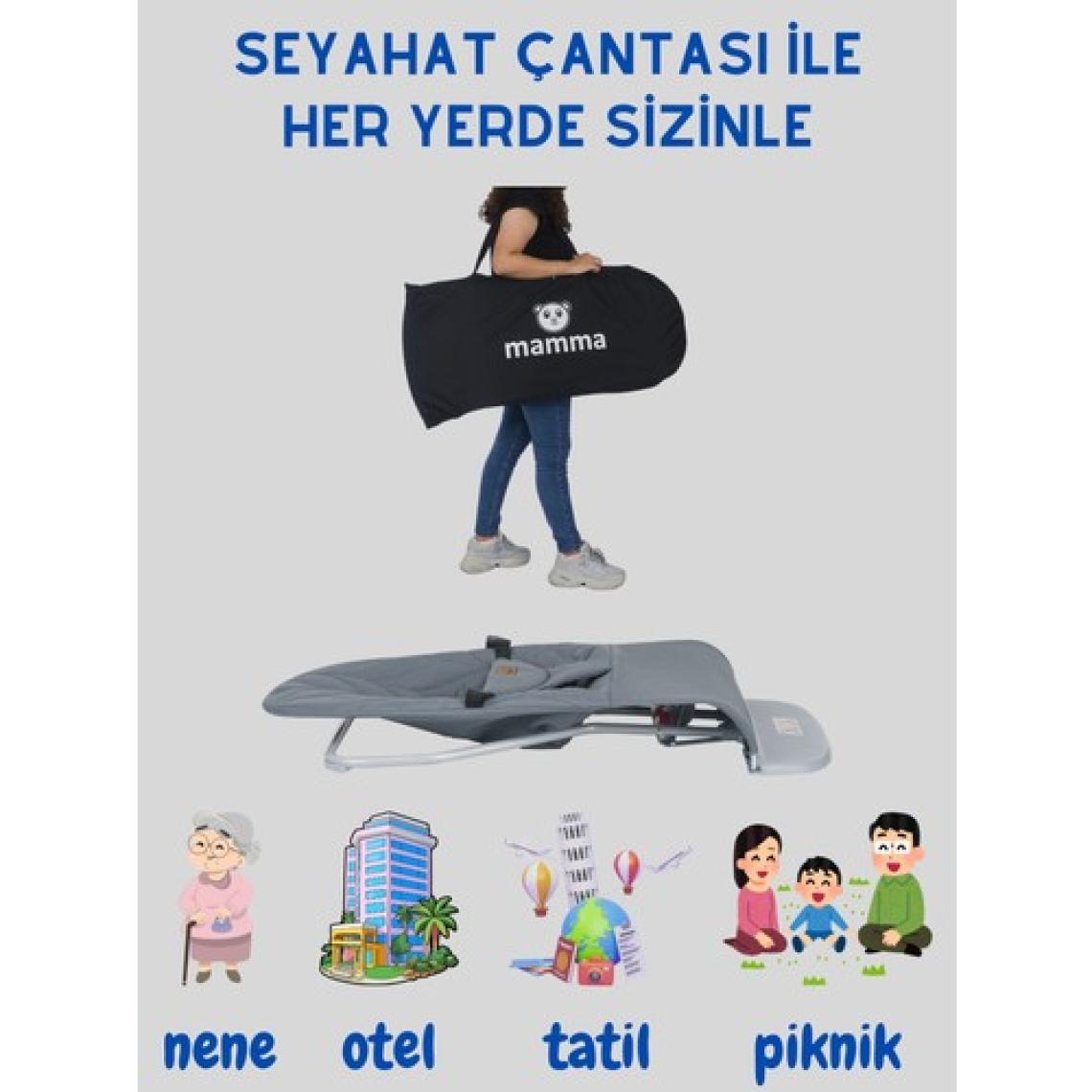 Mamma Deluxe Cotton Oyuncaklı Ana Kucağı + Ekstra Kılıf ve Seyahat Çantası