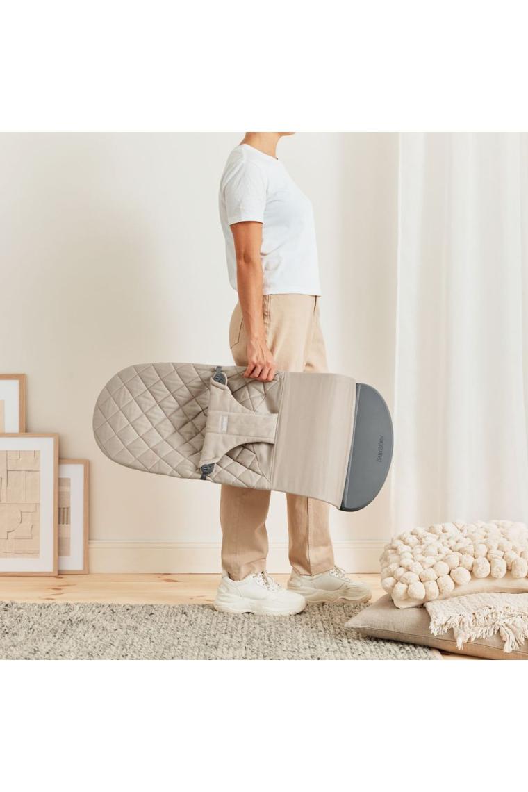 BabyBjörn Balance Bliss Cotton Oyuncaklı Ana Kucağı Sand Grey