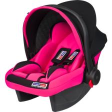 Tommybaby Lüx Pedli Bebek Taşıma, Bebek Oto Koltuğu Puset Pembe - Siyah